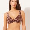 Balconette Swimsuit Top Classic Animalier