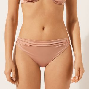 Swimsuit Bottoms Shiny Satin