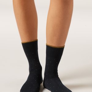 Patterned Short Socks