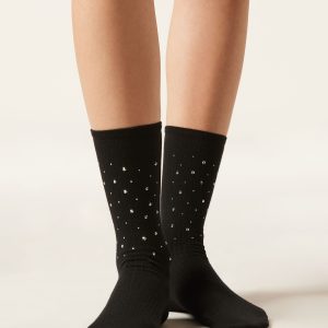 Studded Short Socks
