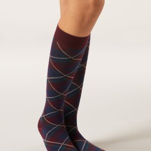 Patterned Long Socks