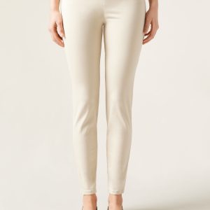 High Waist Skinny Denim Leggings