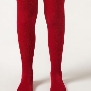 Girls’ Opaque 70 Denier Glitter Tights